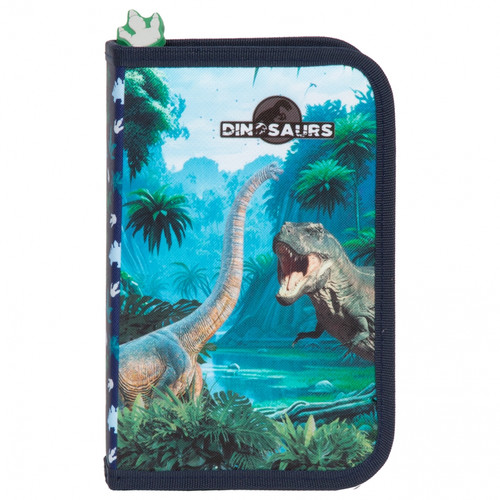 Pencil Case with School Accessories Dinosaurs