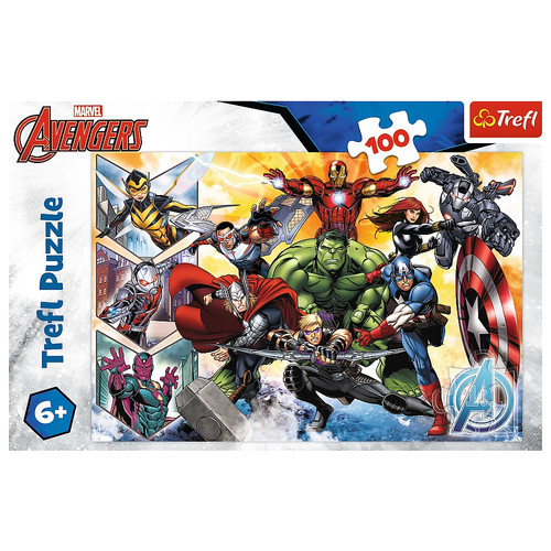 Trefl Children's Puzzle Avengers 100pcs 6+