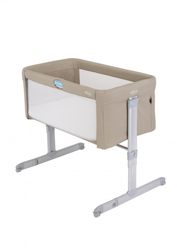 Graco Sweet2Sleep™ Bedside Crib 0-6m/0-9kg, oatmeal