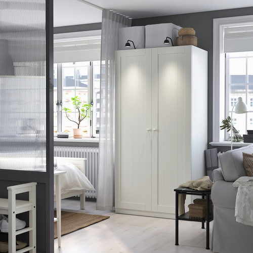 GULLABERG Door, white, 50x195 cm