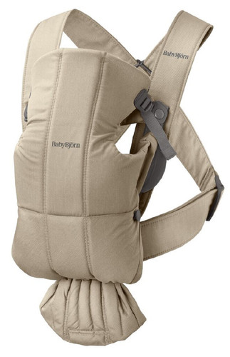 BABYBJÖRN Baby Carrier Mini, Beige Woven