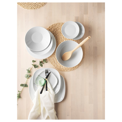 IKEA 365+ Side plate, white, 15 cm