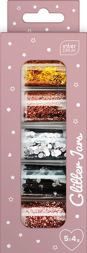 Glitter Jars Glam 5pcs