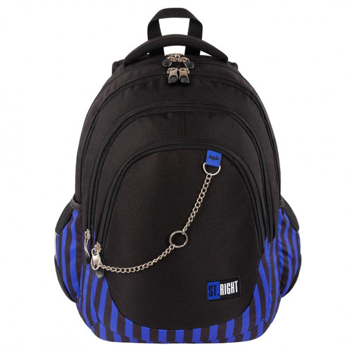 School Backpack 31x41x17 Black & Blue