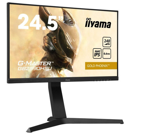 Iiyama 24.5" Gaming Monitor IPS 240Hz 0.4ms DP HDMI 400cd USB 3.0 GB2590HSU-B1