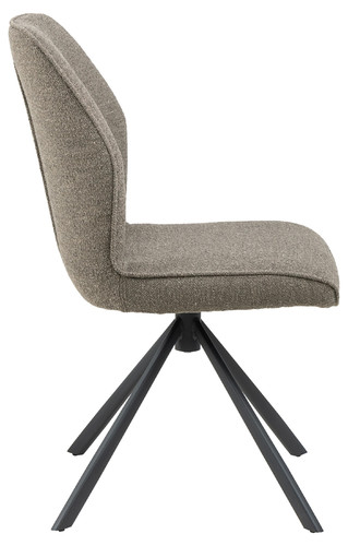 Swivel Dining Chair Aura Monza, grey
