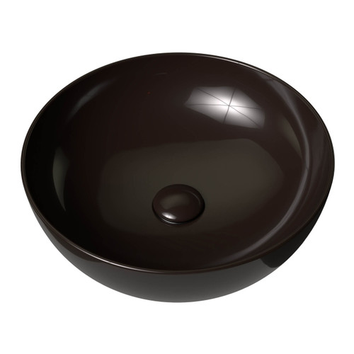 Ravak Countertop Wash-basin Ceramic Slim B 40 cm, black