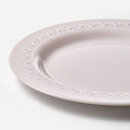 PARADISISK Plate, off-white, 26 cm, 4 pack