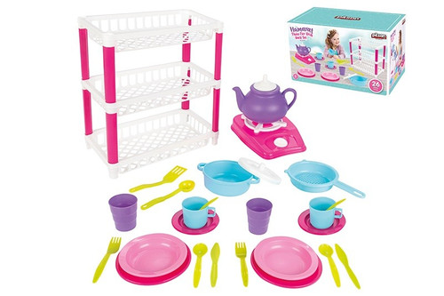 Three-Tier Dish Rack Set 3+