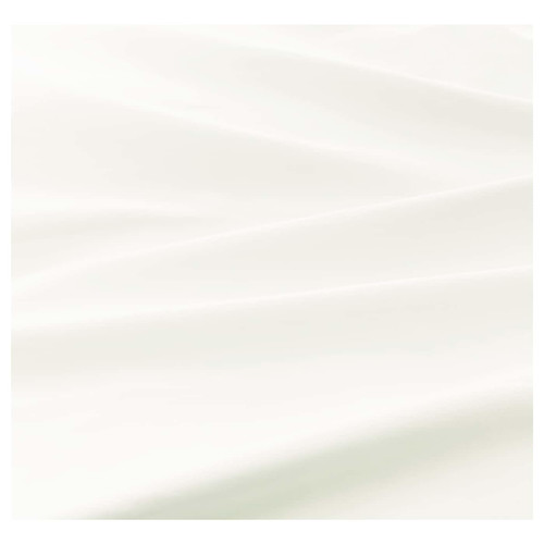ULLVIDE Fitted sheet, white, 140x200 cm