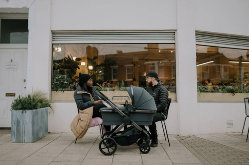 iCandy Peach 7 Designer Pushchair and Carrycot Dark Grey - Complete Bundle