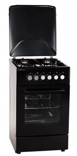 MPM Gas Cooker MPM-54-KGF-21/B, black