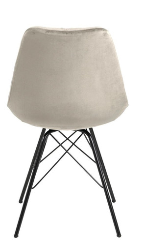 Dining Chair Eris, velvet, sand