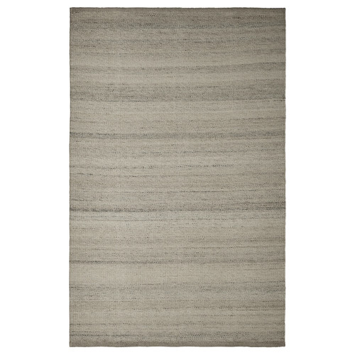 TIDTABELL Rug, flatwoven, grey, 170x240 cm