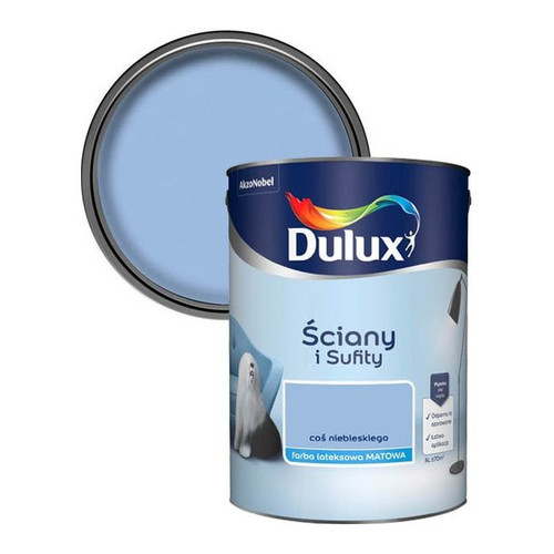 Dulux Walls & Ceilings Matt Latex Paint 5l something blue