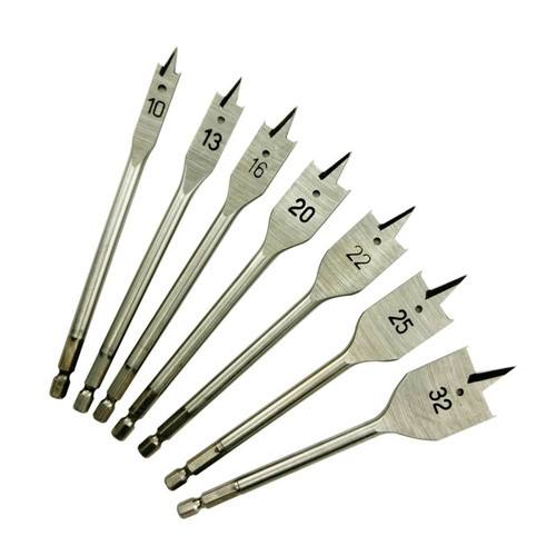 Universal Flat Wood Drill Bit 7pcs