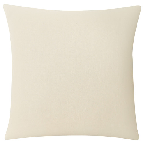 VIDEPLATTMAL Cushion cover, light beige, 40x40 cm