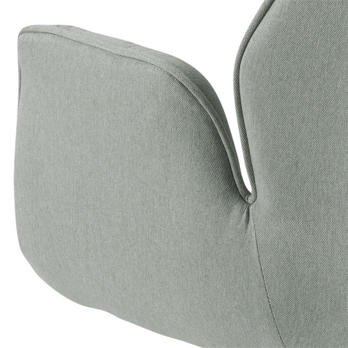 Swivel Chair Aura, auto return, light grey