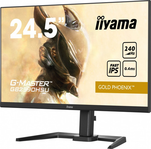 IIyama 24.5" Monitor GB2590HSU-B5 0.4ms IPS DP HDMI 240Hz F.Sync HDR400