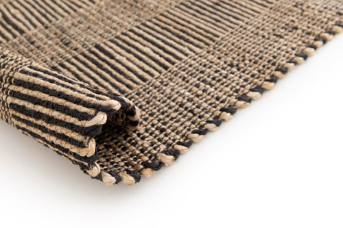 GoodHome Rug Jute&Cotton 120 x 170 cm, pattern