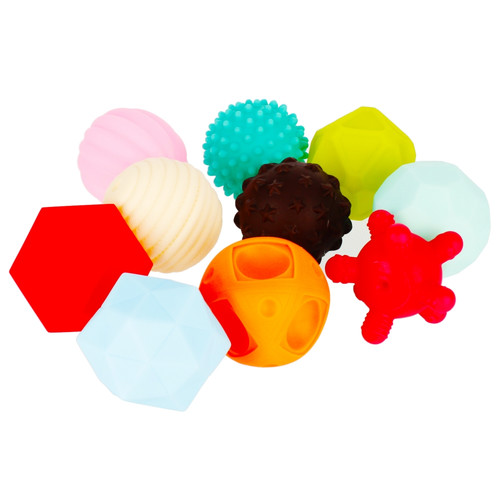 Textured Balls 10pcs 6m+