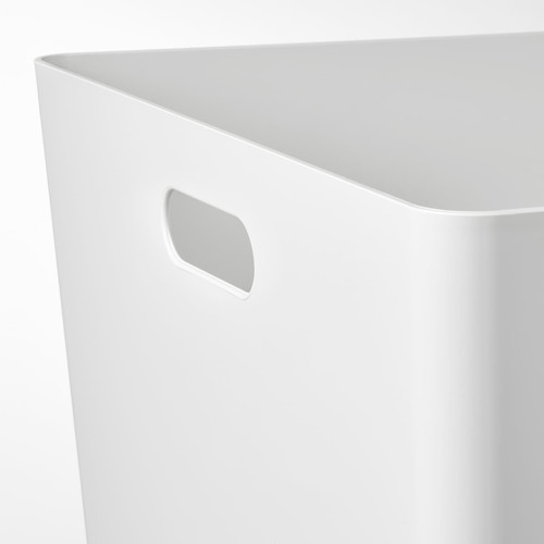 KUGGIS Box, white, 37x54x21 cm