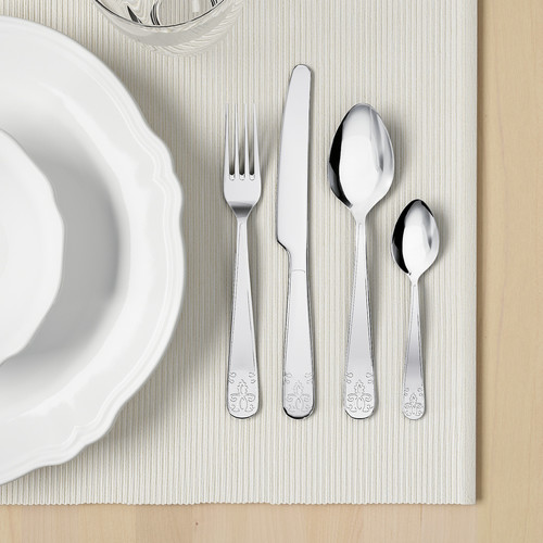 ÄTBART 24-piece cutlery set, stainless steel