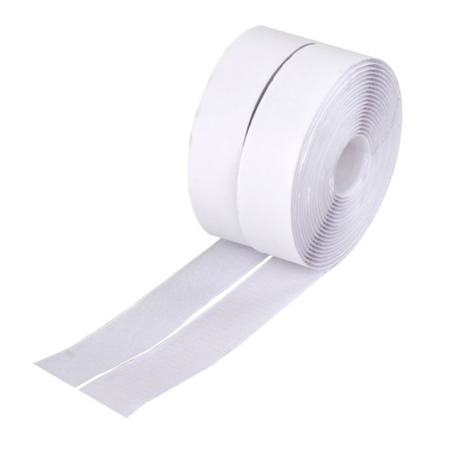 Diall Velcro Tape Hook and Loop Tape 30 mm x 5 m, white