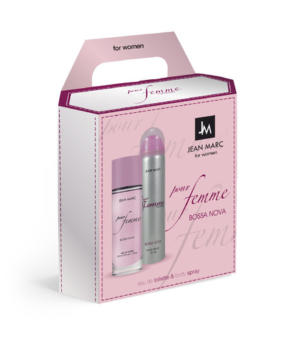 JEAN MARC Bossa Nova Pour Femme Gift Set - Eau de Toilette & Deodorant