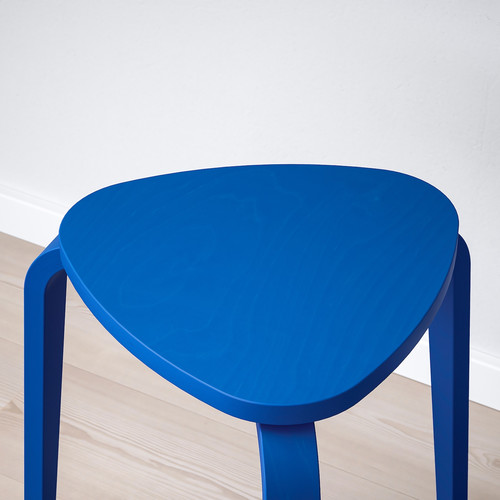 KYRRE Stool, bright blue