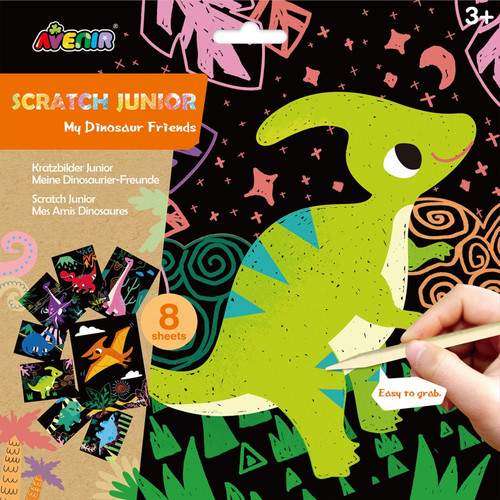 Avenir Scratch Junior My Dinosaur Friends 3+