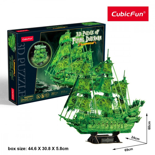 Cubic Fun 3D Puzzle Flying Dutchman 10+