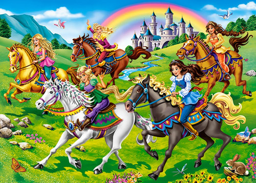 Castorland Children's Puzzle Princess Horse Ride 260pcs 8+