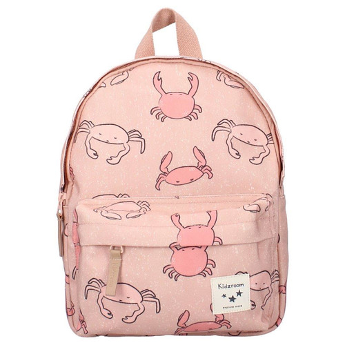 Kidzroom Children's Backpack Full of Wonders Crabs, pink