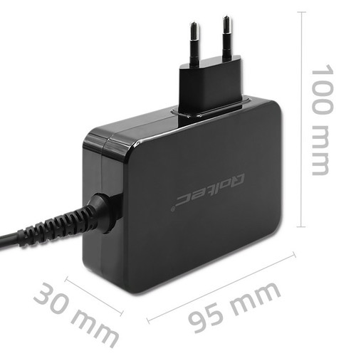 Qoltec Wall Charger EU Plug GaN POWER PRO 1xUSB C, 90W, 5 20V