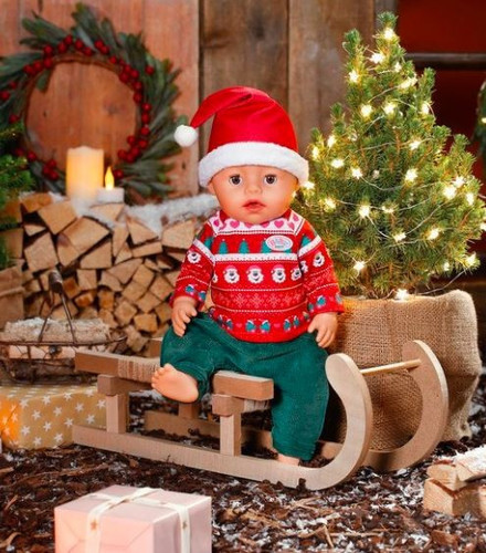 BABY BORN X-MAS Outfit for Doll 43cm 3+