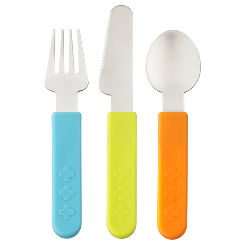 SMASKA 3-piece cutlery set