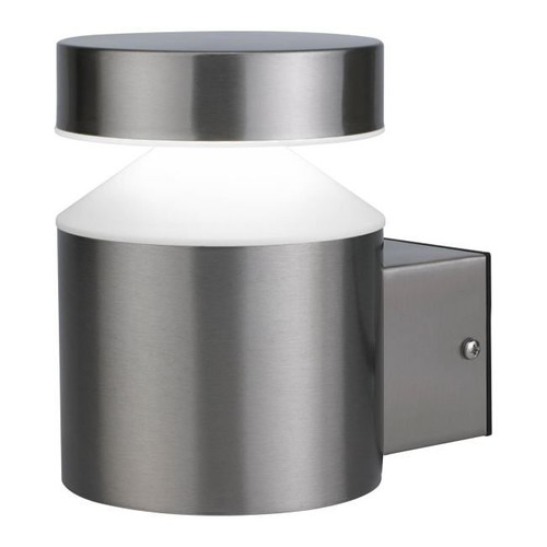 GoodHome Outdoor Wall Lamp Devlin 800 lm IP44, steel