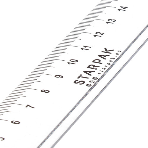 Starpak Plastic Ruler 20cm