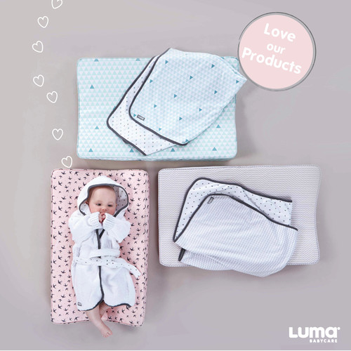 Luma Multi Blanket 75x100cm Shapes Mint