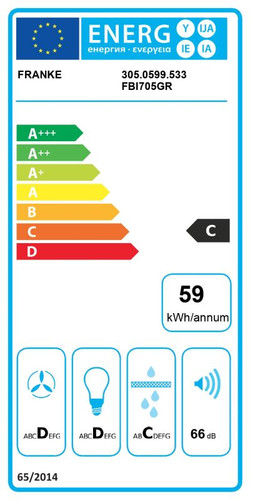 Franke Under-cabinet Hood FBI 705 GR