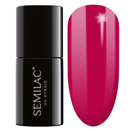 SEMILAC Hybrid Gel Polish 103 Elegant Raspberry - 7 ml