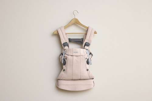 BABYBJORN Baby Carrier Harmony, Woven, Light pink mélange