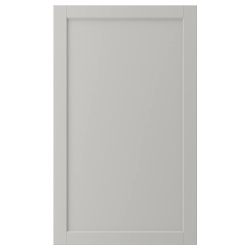 LERHYTTAN Door, light grey, 60x100 cm