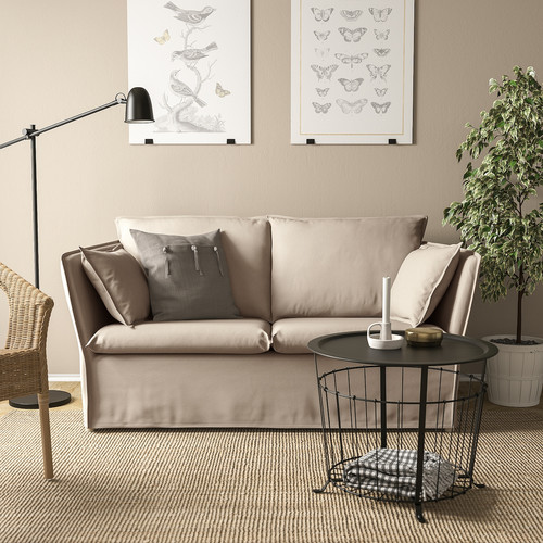 BACKSÄLEN 2-seat sofa, Katorp natural