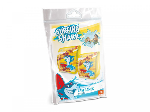 Mondo Inflatable Swim Arm Bands Surfing Shark 2+