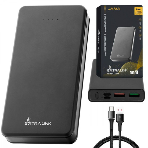 Extralink Power Bank Powerbank EPB-078B EX.19560, black