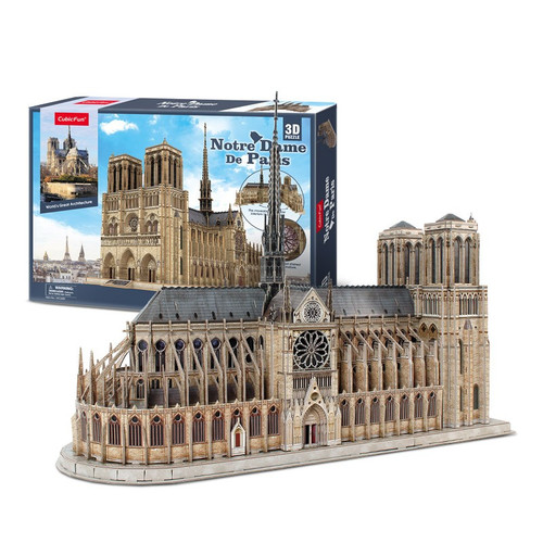 CubicFun 3D Puzzle Notre Dame 293pcs 8+