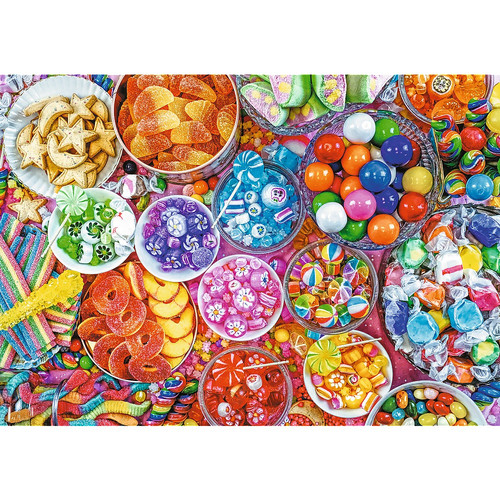 Trefl Jigsaw Puzzle Delicious Sweets 1000pcs 12+