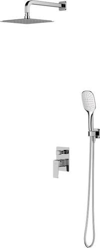 Omnires Concealed Shower Set Alton, chrome